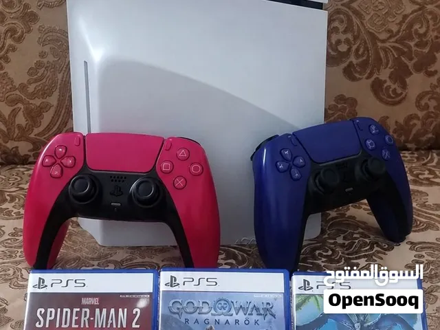 بلاستيشن فايف سليم شرق الأوسط مع كامل ملحقاتها