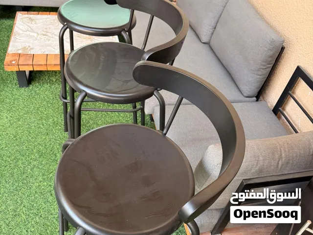 3 كراسي بار مطبخ او جلوس  Bar chairs 3 peace