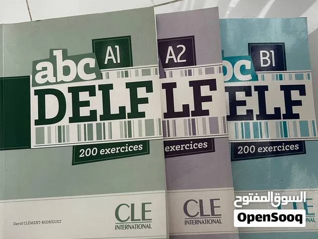 ABC DELF Prep Books Set - A1, A2, B1 (CLE International)