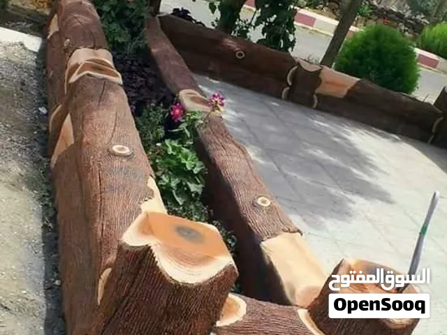 منسق حدائق عمل شلالات ونوافير وجميع المجسمات الاسمنتيه وغيرها