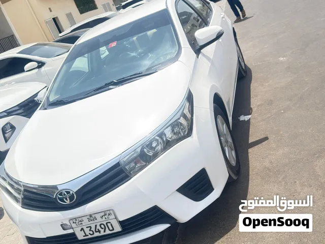 تويوتا كورلا 1.6 مدديل 2016 نضيف جدا