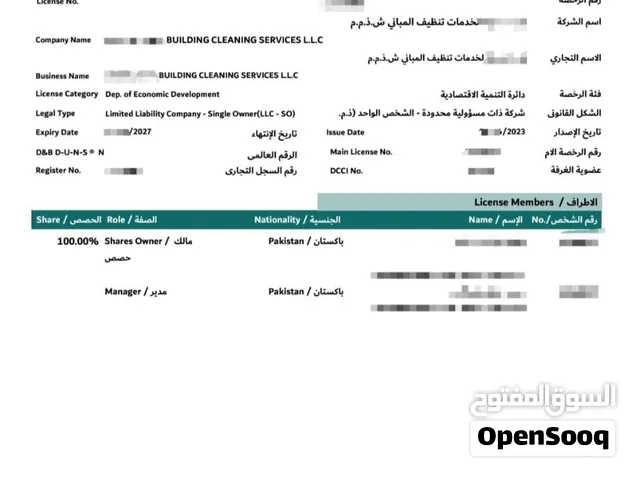 3 YEARS OLD ACTIVE LLC COMPANY FOR SALE