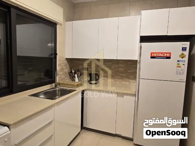 في عبدون الشمالي شقة ارضية 110م مفروشة للإيجار السنوي /ref 1502
