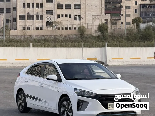 هونداي ايونيك 2017 هايبرد اقتصاديه جداً فحص ممتاز بطاريه ممتازه بسعرررر حررررق