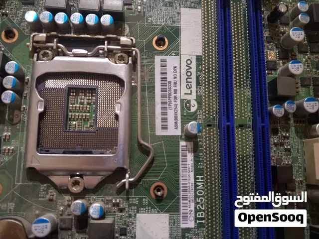 للبيع: باندل Lenovo (بورد B250 + باور سبلاي + مروحة معالج) وبسعررر حرقق