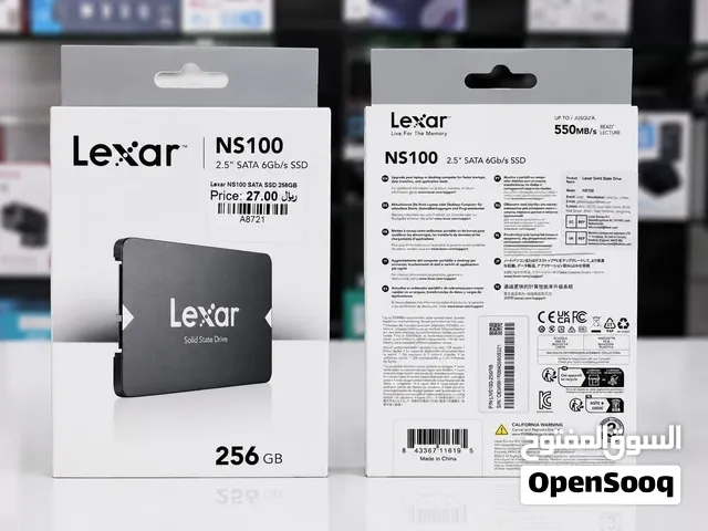 Brand New Lexar NS100 SSD in Oman  256GB SSD
