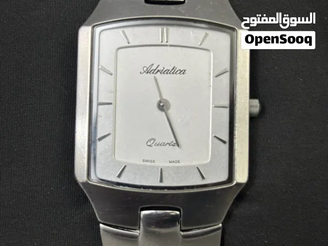 لعشاق النوادر ساعة رجالية ادريتيكا السويسرية للبيع