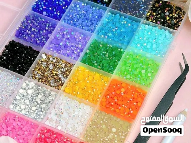بوكس الفصفصة الكرستال فصوص راين بيدازلنج bedazling
