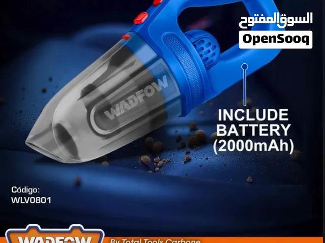الحل السريع لنظافة السيارة والمكتب مكنسة WADFOW WLV0801 اللاسلكية