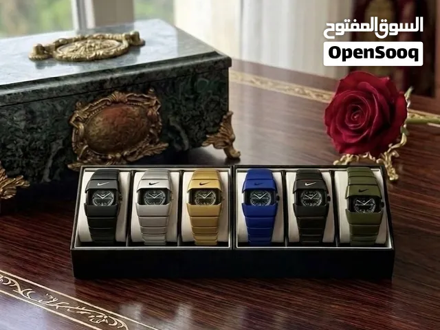 ساعة NIKE – ستايل يلفت الأنظار إذا كنت تدور على ساعة تجمع بين الأناقة والطابع الرياضي، فهذه هي الا