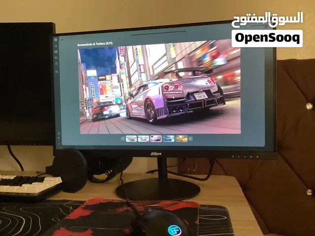 شاشه 100Hz الدقة: Full HD (1920 × 1080) الشاشه مع كيبل وسلك اتش دي و الشاشه بحاله جيده جدا