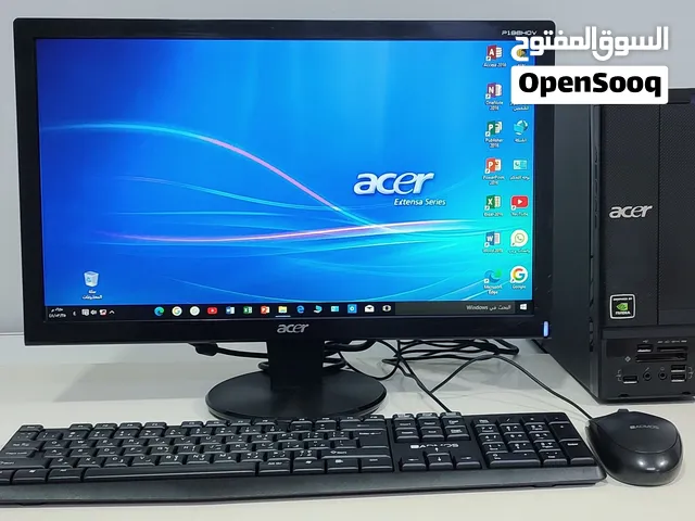 كمبيوتر مكتبي acer i5