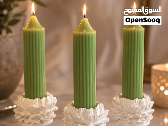 اشغال يدويه تحف جبصين صوف شموع