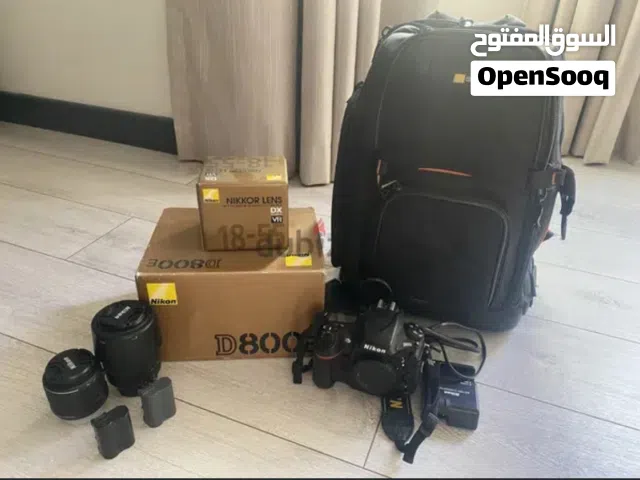 كاميرا نيكون D800E فل فريم احترافية DLSR 330 BD full set