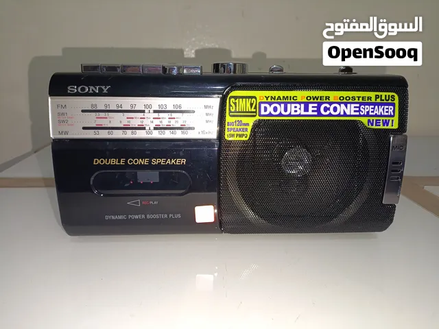 مسجل راديو وكاسيت سوني