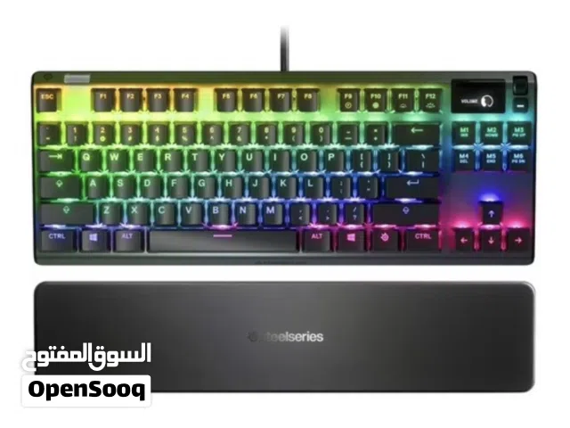Pre-Owned SteelSeries Apex ProTKL Mechanical Switches Gaming Keyboard with OLED Smart Display Wired