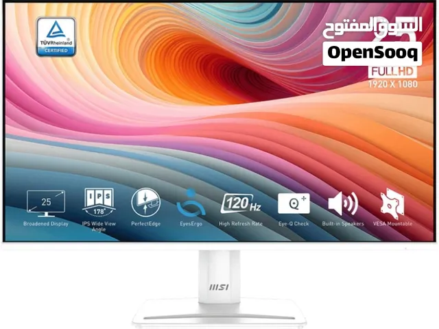 شاشه ام اس اي جيمنج 25 انش 120 هرتز MSI 25 INCH 1080P FULL HD 120HZ 1MS IPS PANEL GAMING MONITOR