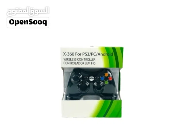 جويستك إكس بوكس 360 (جوكر) نوعية ممتاز ذات عمر طويل اتصال حتا 9 امتار  جويس جديد غير مستخدم لون اسود