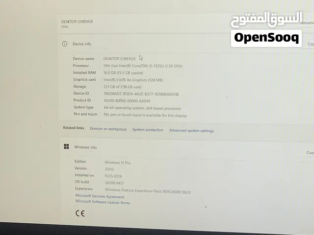 Windows Lenovo for sale  in Ajman