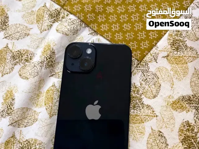 iPhone 14 128 gb with 7 cases