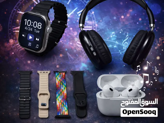 بوكس ساعة لمس وسماعة وايربود