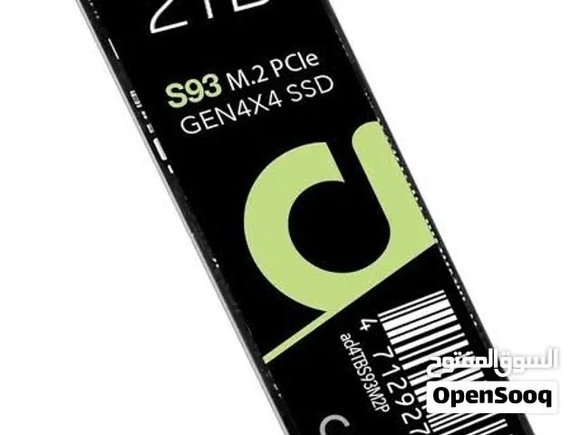 Addlink S93 2TB NVMe M.2 Gen4 SSD - 7400MB/s New for PS5/PC new with box and fast for every pc