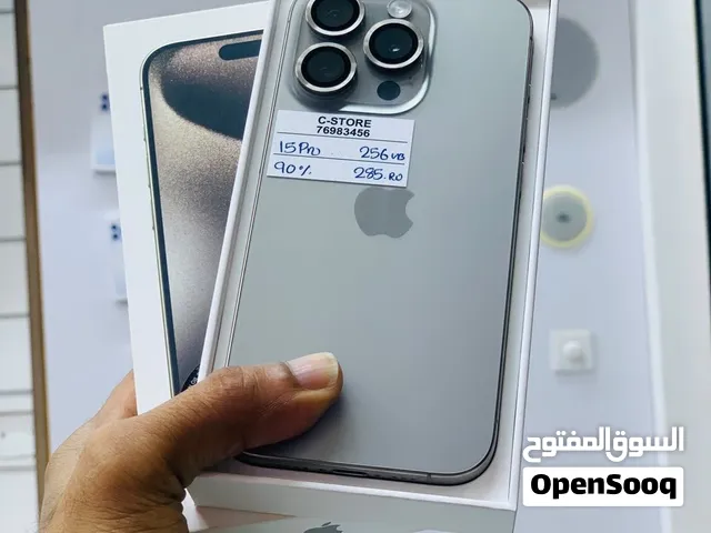 iPhone 15 pro -256 GB - Best working device available with box - 90% BH
