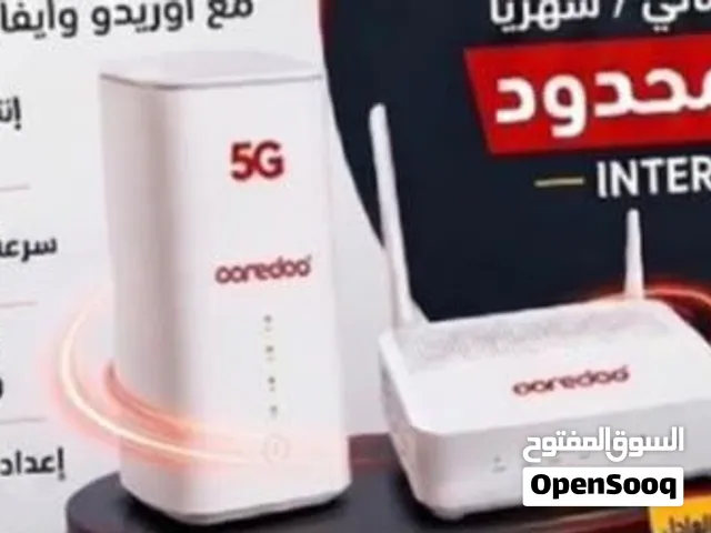 عرض الانترنت المنزلي من أوريدو _5g&fiber