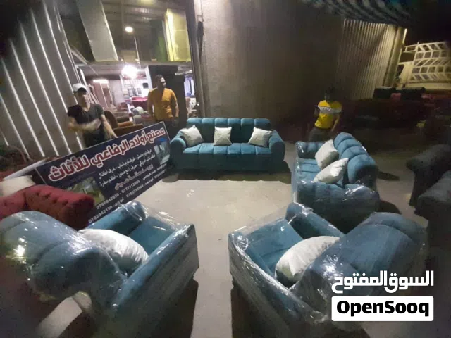 اطقم كنب 7مقاعد جميع الالوان متوفره بأفضل الأسعار بالمملكه ومتوفر لدينا خدمة التوصيل