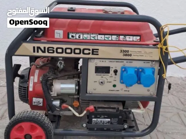 جنريتر للبيع عندي نوعين لقوه وبحاله جيده يشتغلن بغيط وسلف واحد قوته 4000 والثاني3800 كلهم شغال
