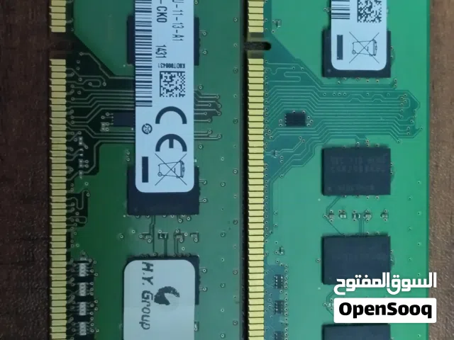 طقم رامات 4+4,ddr3  سرعة1600