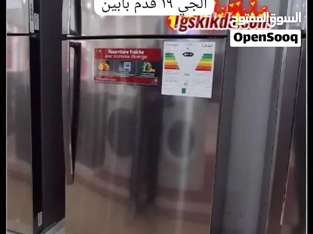 توصيل مجاني ضمان 10 سنة  نبيع بيه الثقة + الفخامة  ---  * ثلاجة LG الجي 19 قدم بابين - استانل