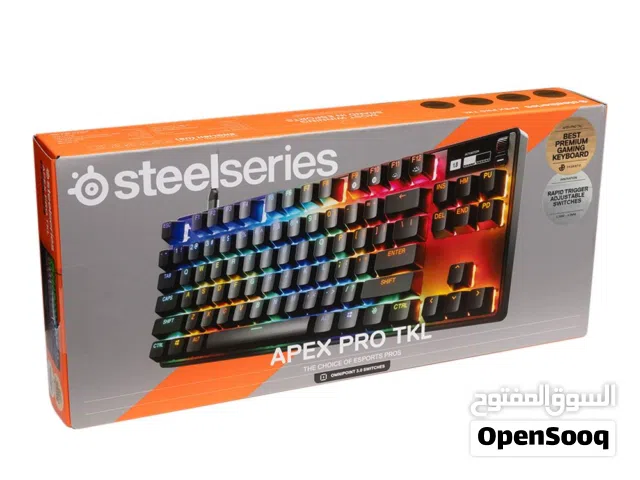 SteelSeries Apex Pro TKL Wired Gen 3  مفاتيح تحكم كيبورد