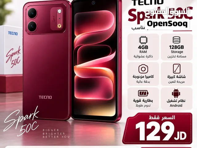 Tecno Spark 50c 128GB 12 Ram 50 c spark50c