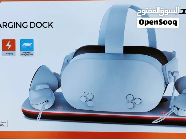 قاعدة شحن من شركة Dobe لنظارة ميتا كويست 3 و 3s  Rechargeable dock For Meta Quest 3 , 3S