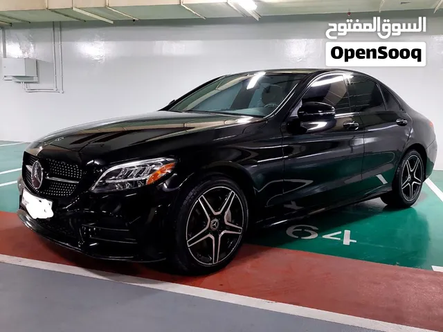 لهواة السيارات الفريدة والمتميزة مرسيدس C300 AMG 2020 ماشية 22 الف ميل كحالة الوكالة