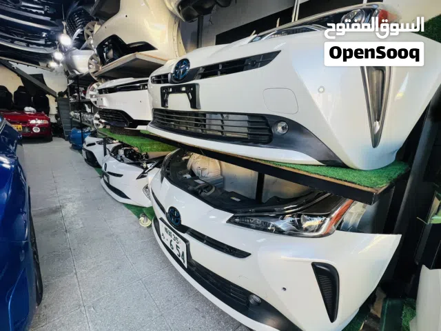 يتوفر قطع جميع القطع الواجهة اماميه تويوتا  بريوس 2019-2022  Toyota   prius 2019-2022