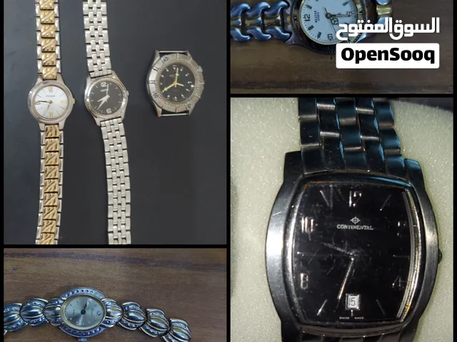 للبيع: تشكيلة ساعات أصلية كلاسيك + عقد لؤلؤ