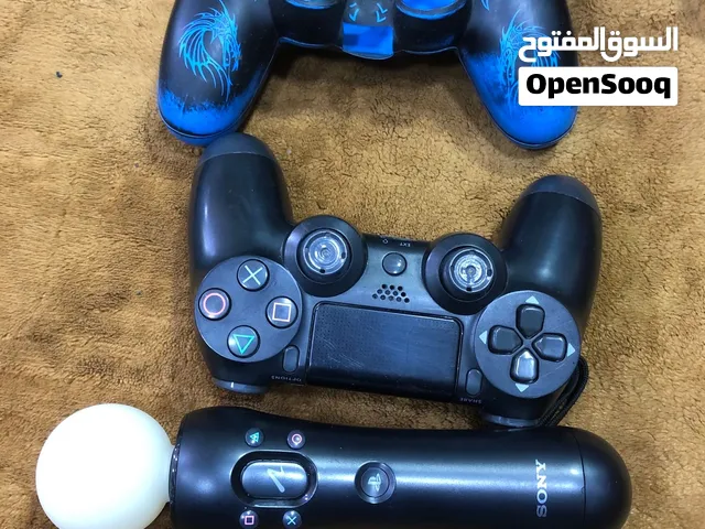 ايد بلاستيشن 4 اصليات بحاله ممتازه مع كفر