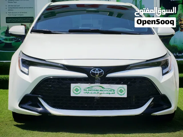 تويوتا كورلا موديل 2025 هاتشباك وارد أمريكا ببمشي 26 الف ميل فقط مسرفسه بالكامل وجاهز