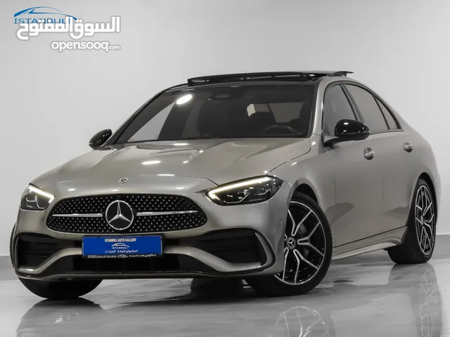 C200 2023 AMG وارد  الوكالة فحص كامل لون شمبين