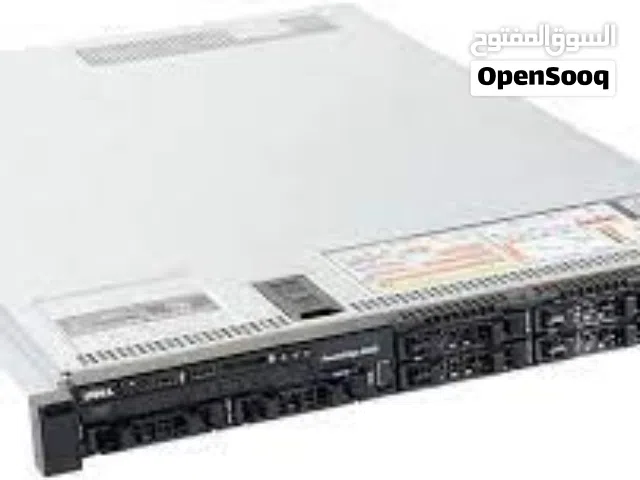سيرفر Dell R620 Server Server 1U - 2x8Core CPU - 32GB RAM - 4x300GB