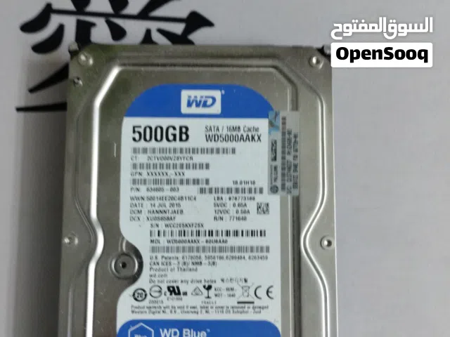هارد دسك 500gb--hdd امكانية تنزيل ويندوز
