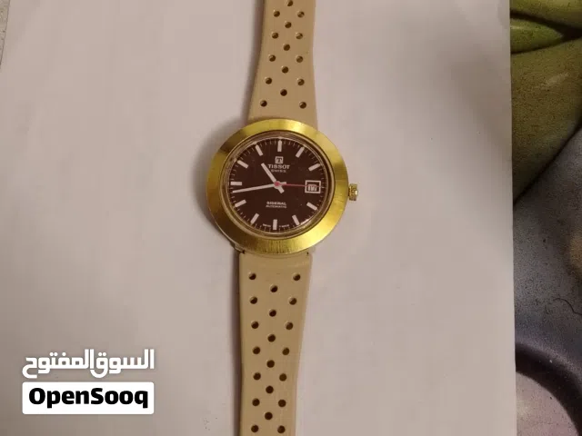 ساعة Tissot Sideral Automatic كلاسيكية، وهي قطعة مميزة تعود لفترة السبعينيات. عُرفت مجموعة سيديرال