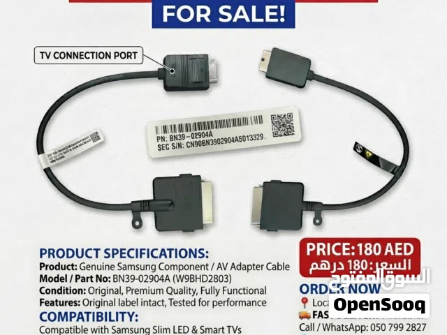 Original Samsung TV AV / Component Adapter Cable For Sale!