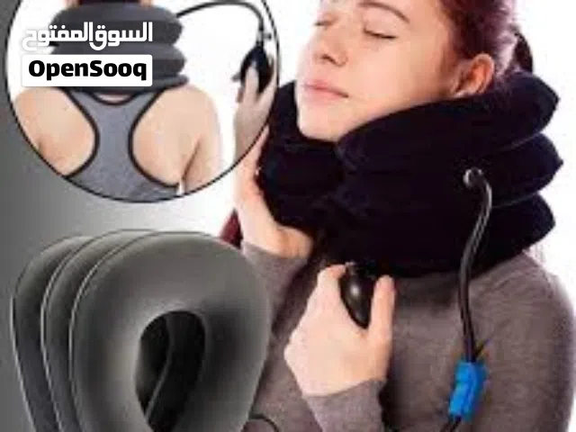وسادة اسناد و راحة الرقبه الهوائيه للتخلص من التعب والالم و التوتر والشعور بالراحه والاسترخاء والحيو