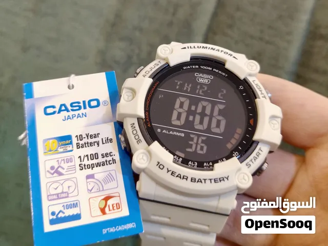 ساعة Casio رقمية رياضية أصلية وكالة مع العلبة