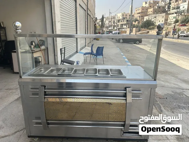 بسطة سبع جاطات مع استراحه مبطنه ستنالس ثقيل بحالة ممتازه