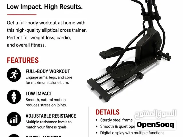 Olympia Elliptical Cross Trainer – Excellent Condition
