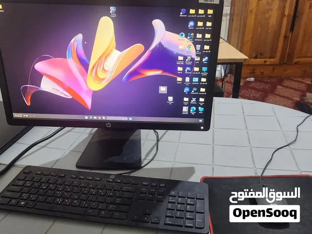 للبيع جهاز كمبيوتر مكتبي متكامل بحالة ممتازة وجاهز للاستخدام الفوري، مناسب للألعاب، العمل المكتبي، ا